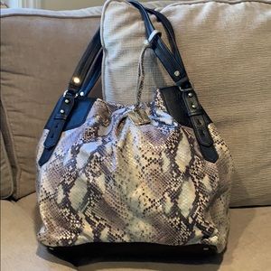 Vince Camuto Snakeskin shoulder bag